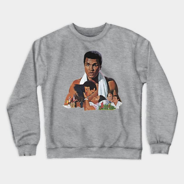 Muhammad Ali's life story Crewneck Sweatshirt by coronagilo